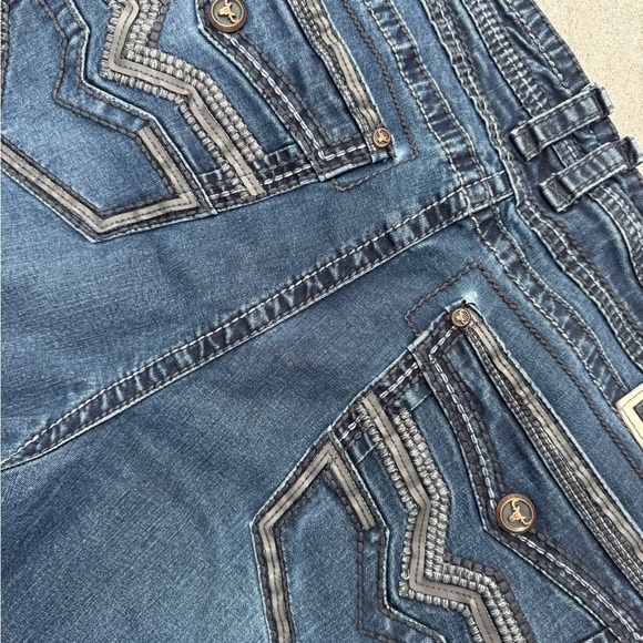 Men’s Platini boot cut jeans size 42 x 30 - Picture 4 of 5